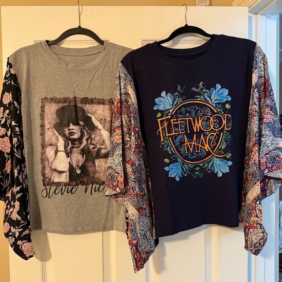 band tees tops Tops - NWOT Fleetwood Mac and Stevie Nicks t shirt batwing tops O/S